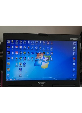 Panasonic CF53 laptop installed Heavy Duty Diagnostic software package 